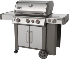 Load image into Gallery viewer, Weber - Genesis II S-335 3-Burner Propane Gas Grill - Stainless Steel
