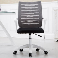 Load image into Gallery viewer, Office Chair Mid Back Swivel Lumbar Support Desk Chair