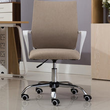 Load image into Gallery viewer, Office Chair Mid Back Swivel Lumbar Support Desk Chair