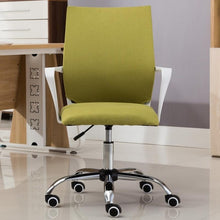 Load image into Gallery viewer, Office Chair Mid Back Swivel Lumbar Support Desk Chair