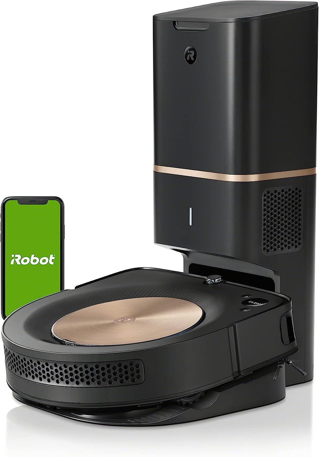 iRobot Roomba s9+ Robot Vacuum with Automatic Dirt Disposal- Empties Itself, Wi-Fi Connected, Smart Mapping, Powerful Suction