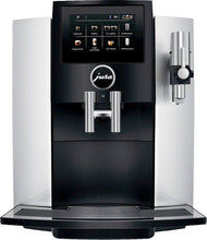 Load image into Gallery viewer, Jura - S8 Espresso Machine with 15 bars of pressure and Milk Frother - Moonlight Silver

