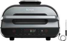 Load image into Gallery viewer, Ninja Foodi Smart XL 6-in-1 Indoor Grill with 4-qt Air Fryer, Roast, Bake, Broil, &amp; Dehydrate - Black
