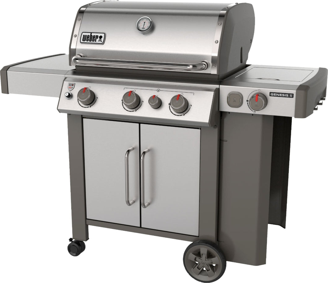 Weber - Genesis II S-335 3-Burner Propane Gas Grill - Stainless Steel