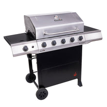 Load image into Gallery viewer, Char-Broil - Performance Series 5-Burner Gas Grill - Stainless Steel/Black
