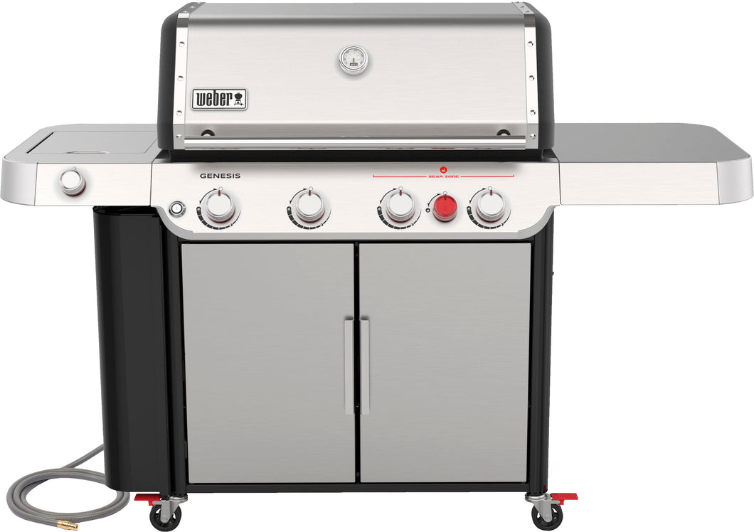Weber - Genesis S-435 Natural Gas Grill - Stainless Steel