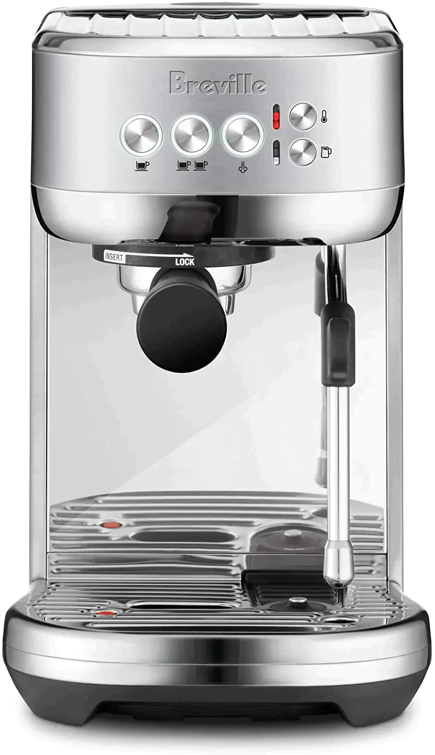 Breville BES500BSS-Bambino Plus Espresso Machine – Brushed Stainless Steel